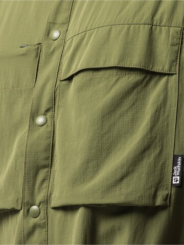 JACK WOLFSKIN - Ajuste regular Camisa funcional 'Atacama' en verde