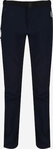 REGATTA Regular Outdoor Pants 'Xert III' in Blue: front