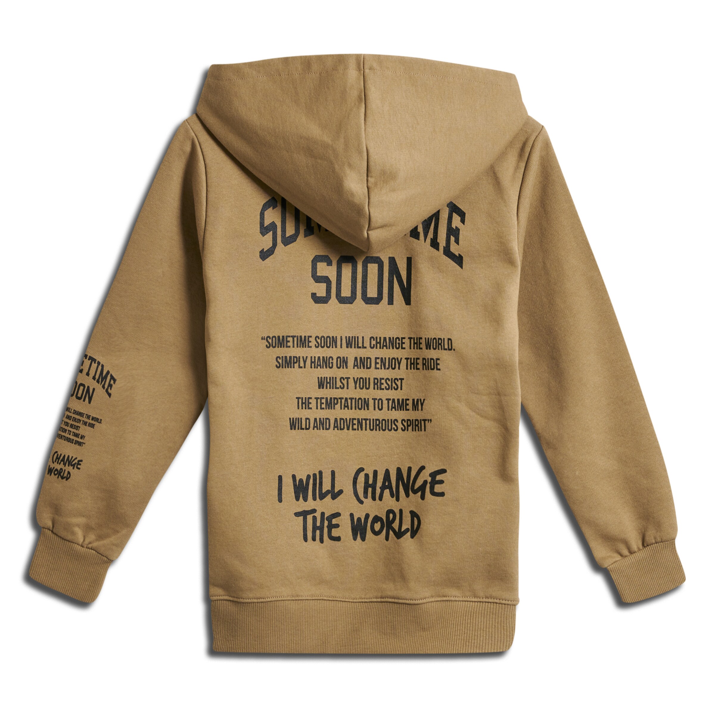 SOMETIME SOON Mikina 'Dimas' – hnědá