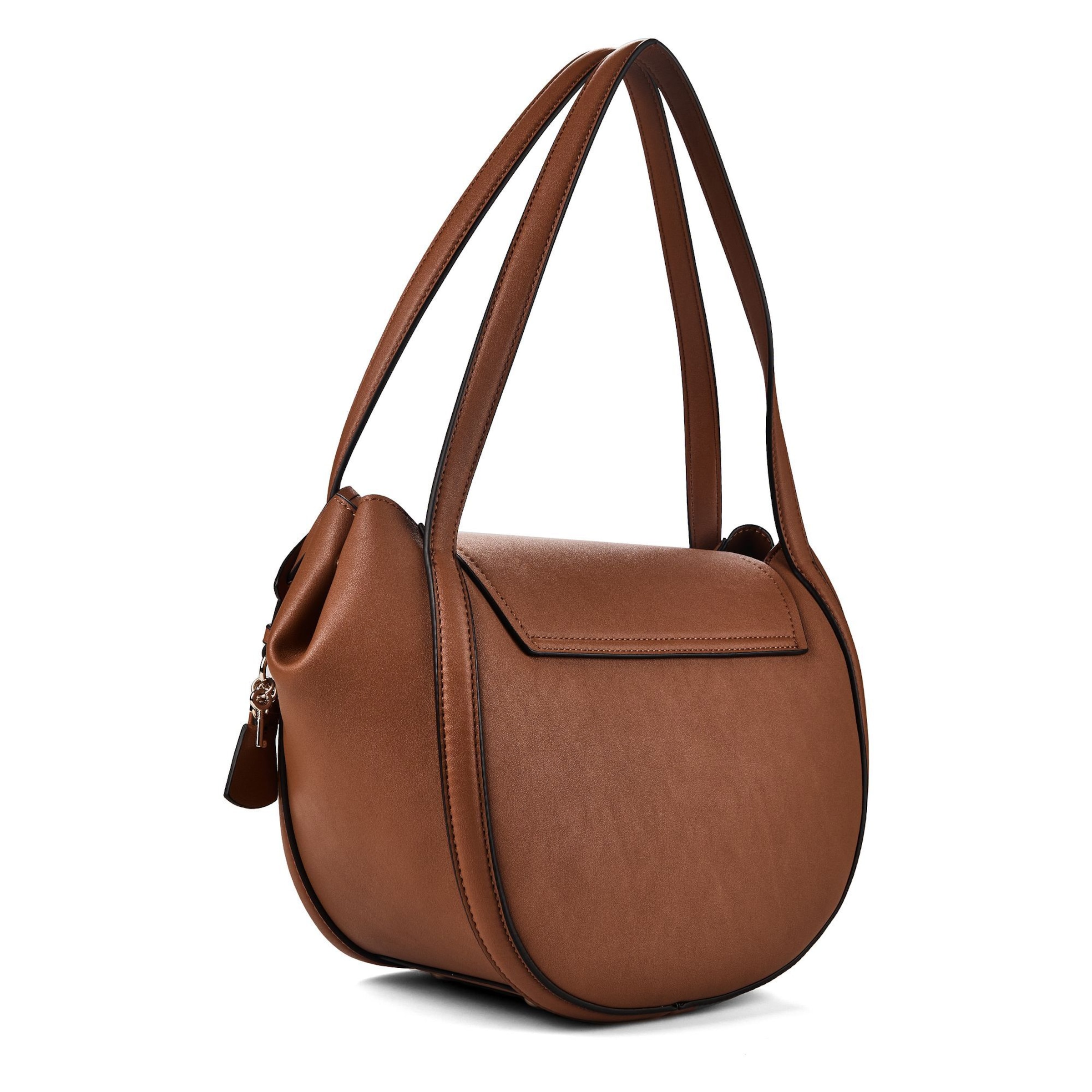 GUESS Schultertasche 'Coleen' in Braun
