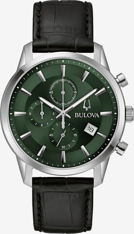 Bulova Analog Watch in Green: front