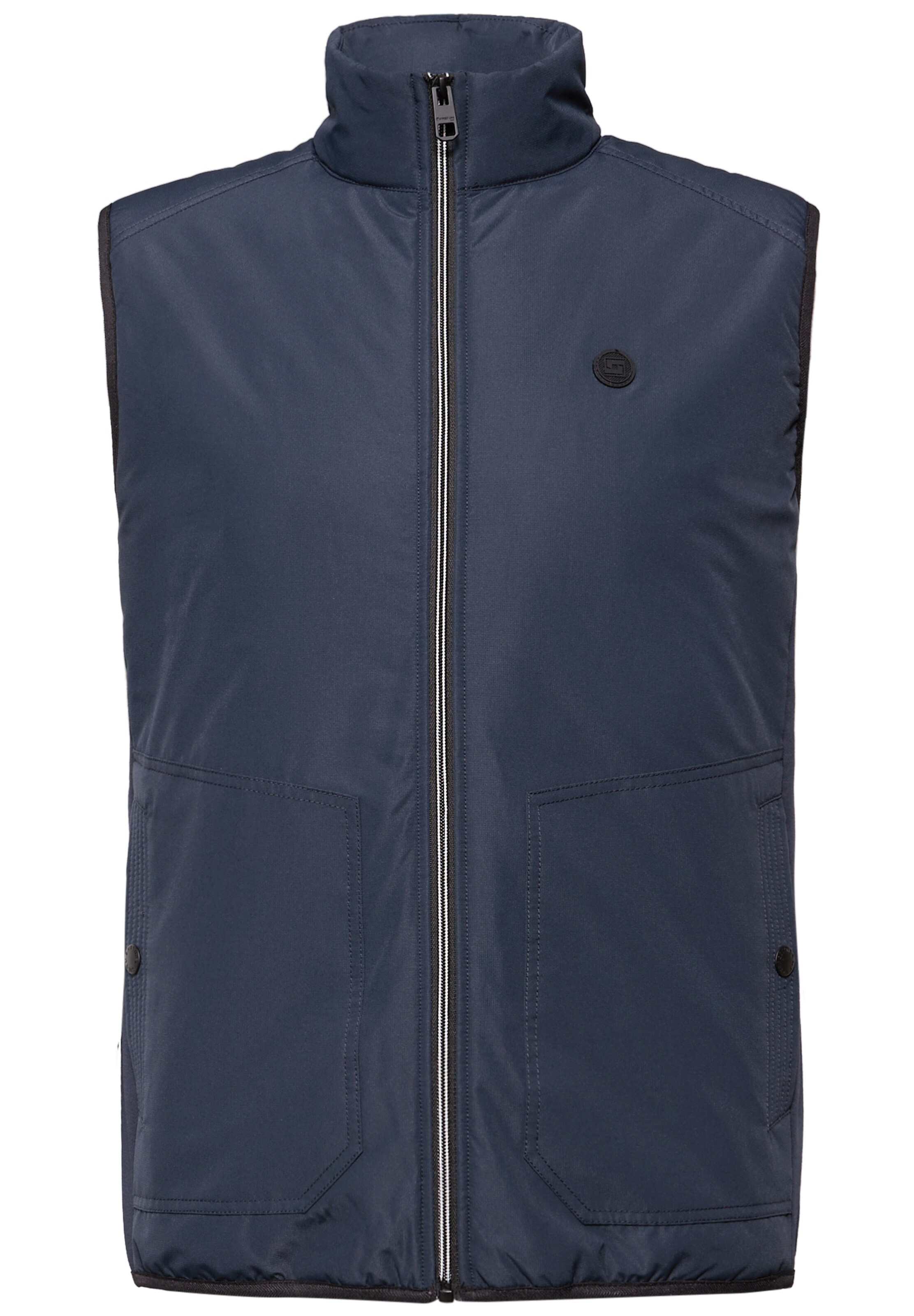 Street One MEN Vest in Blue: front