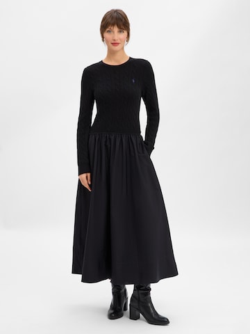 Polo Ralph Lauren Dress in Black: front