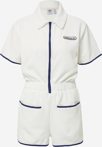 ADIDAS ORIGINALS Jumpsuit '-Terry Romper' in Weiß: predná strana