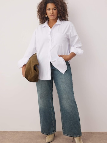 Trendyol Curve - Blusa en blanco
