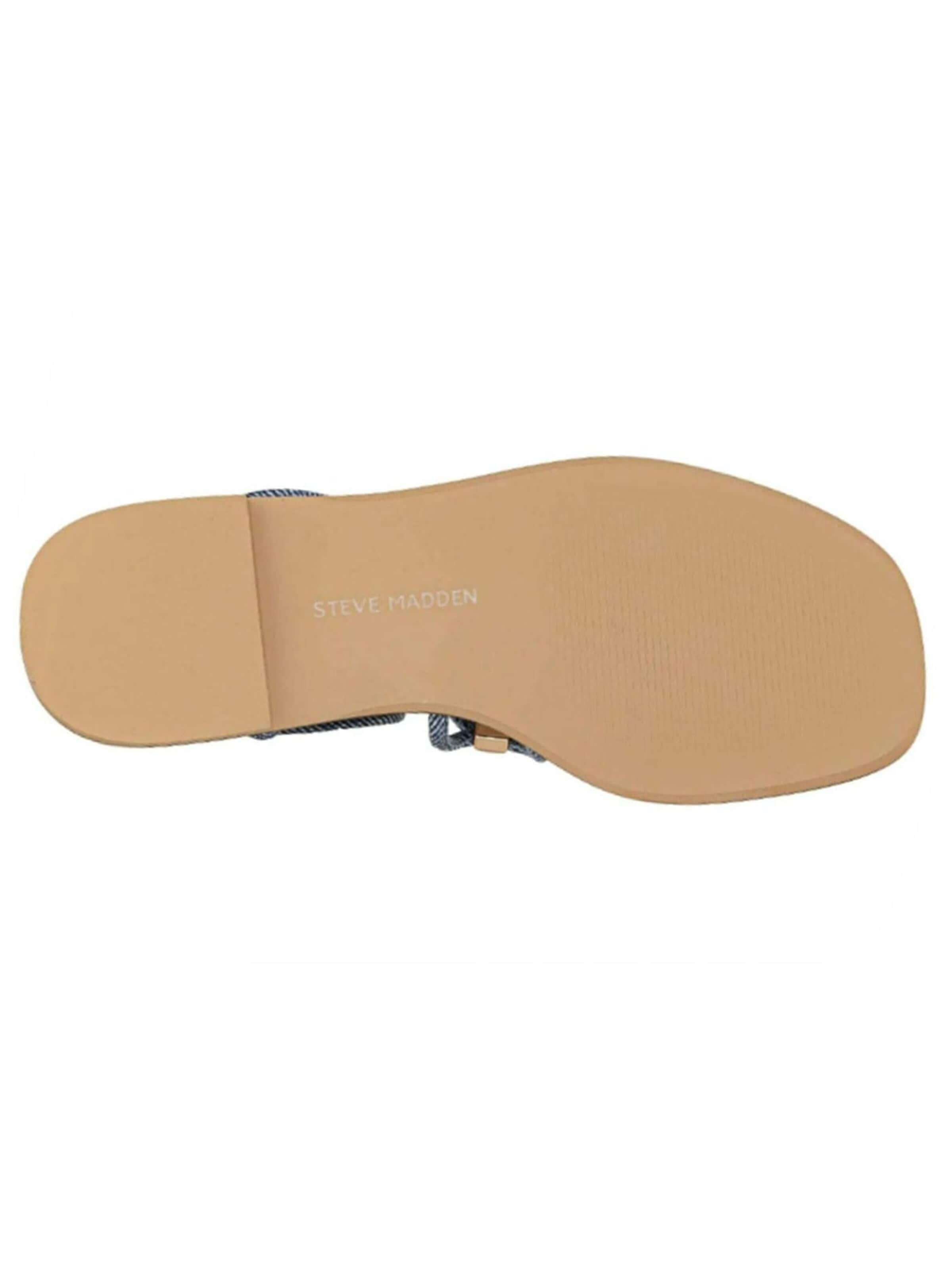 Sandalo con cinturino 'Zappy Blue Denim' di STEVE MADDEN in blu