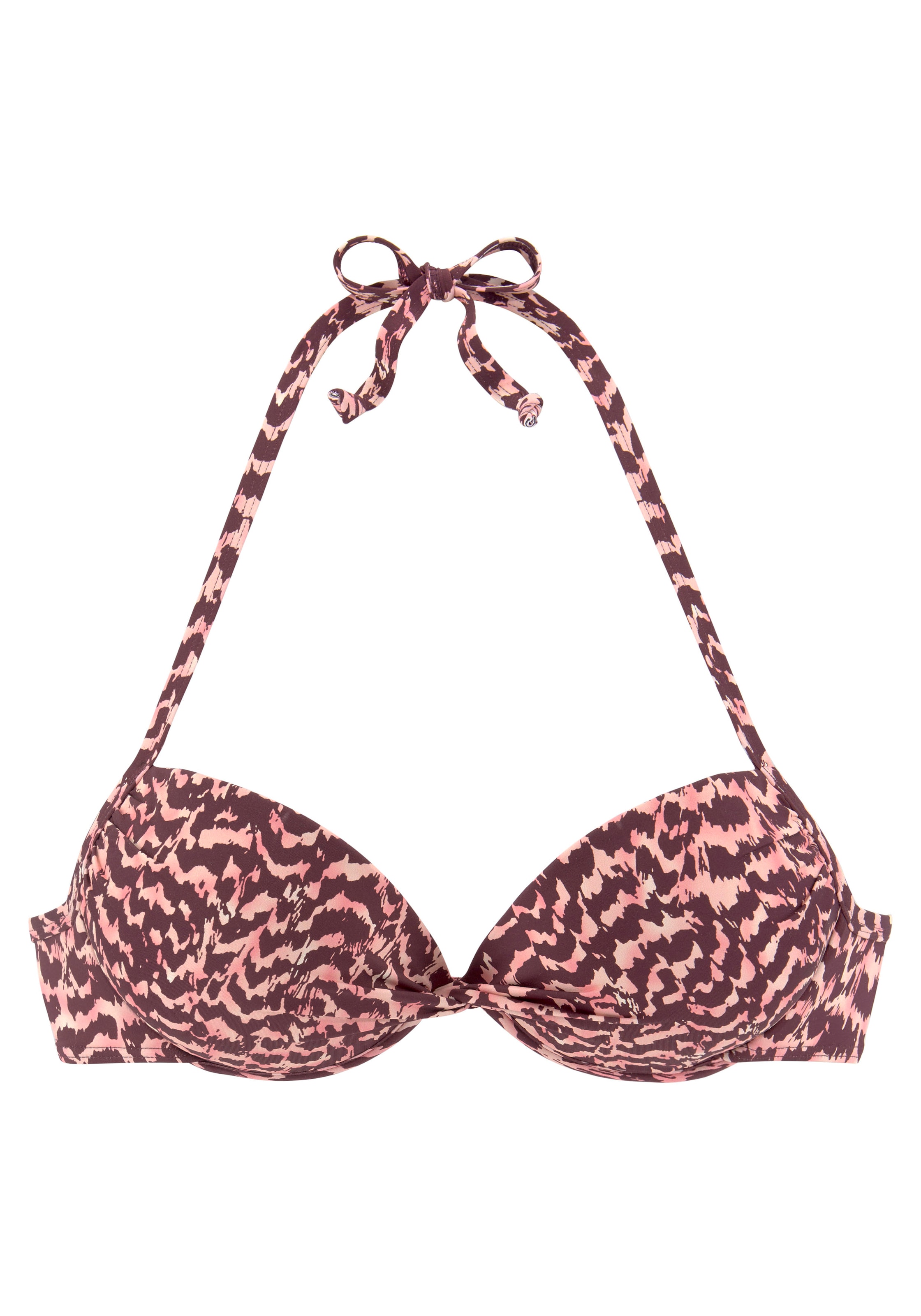 LASCANA Push-up Bikinitop in Rot: Vorderseite