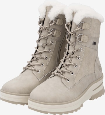 REMONTE Lace-Up Ankle Boots in Greige ABOUT YOU - Main Image