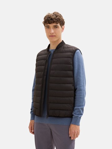 TOM TAILOR DENIM Bodywarmer in Zwart