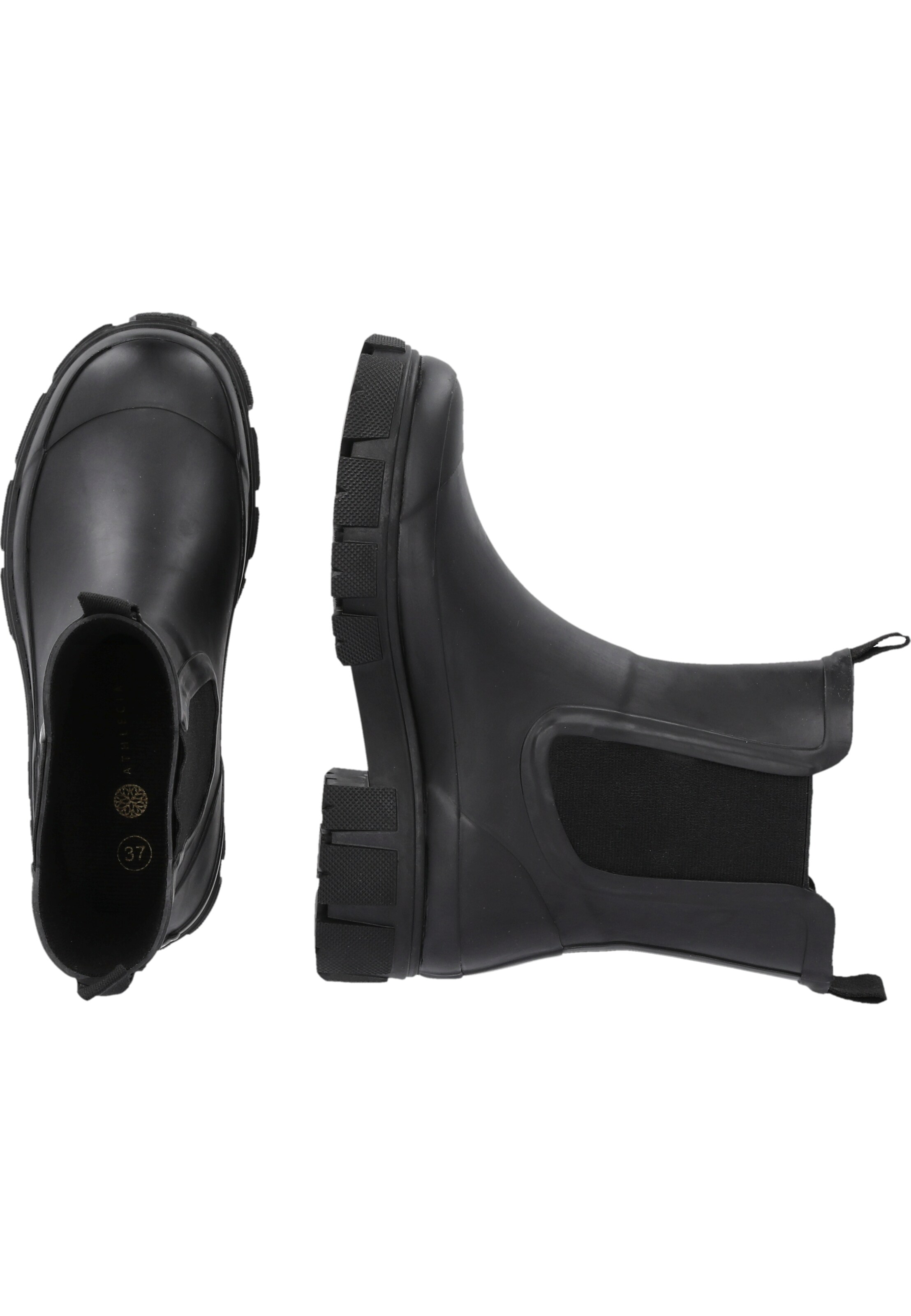 Athlecia Gummistiefel 'Teya' in Schwarz