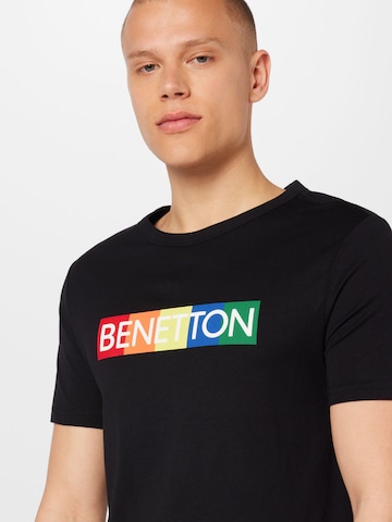 UNITED COLORS OF BENETTON Skjorte i svart