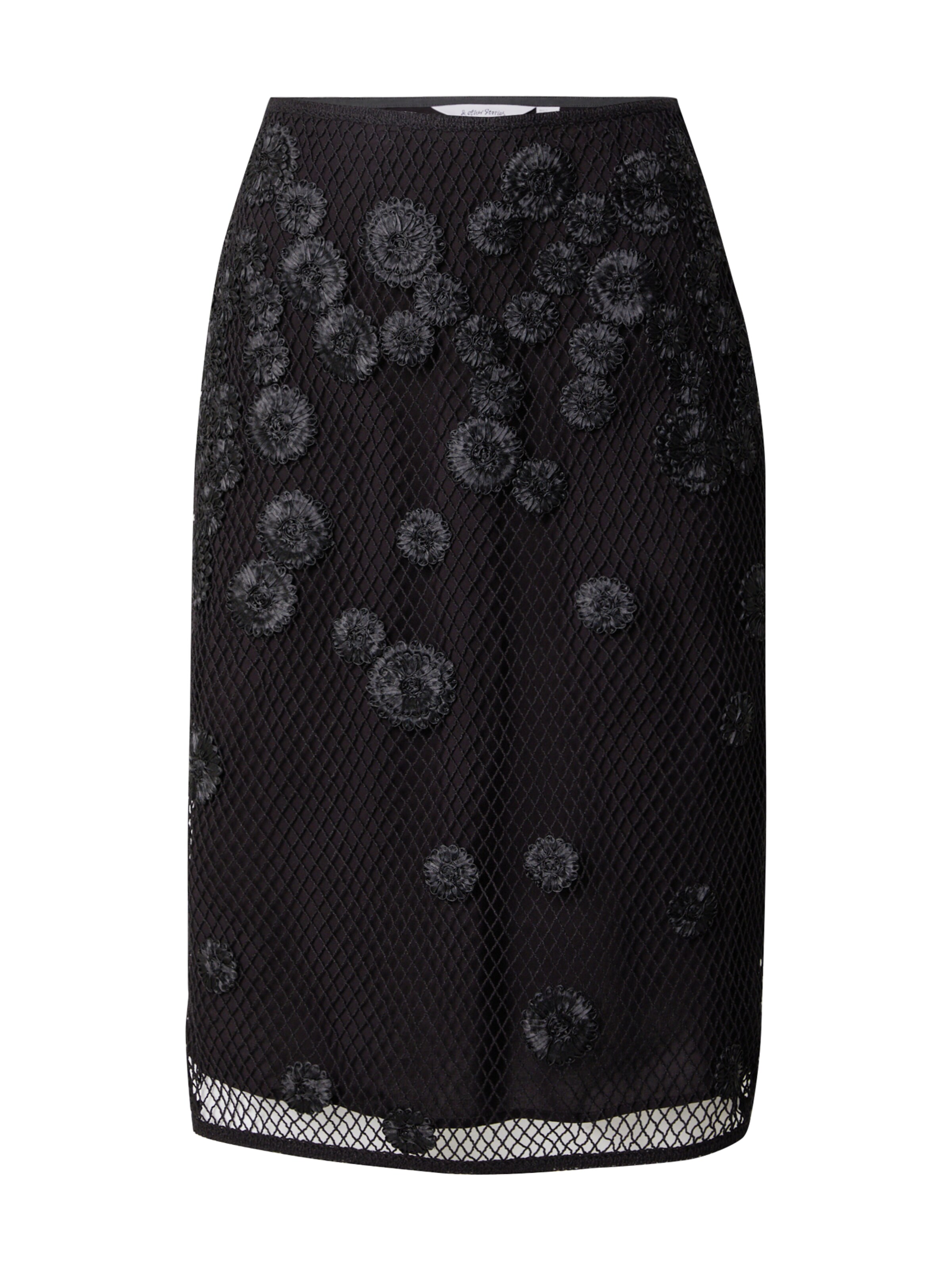 & Other Stories Φούστα σε μαύρο: μπροστά