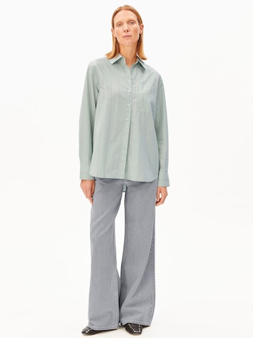ARMEDANGELS Bluse in Grün