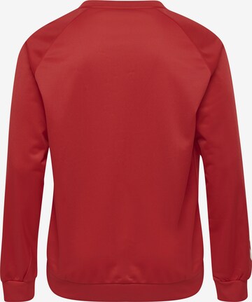 Hummel Athletic Sweatshirt 'Poly' in Red