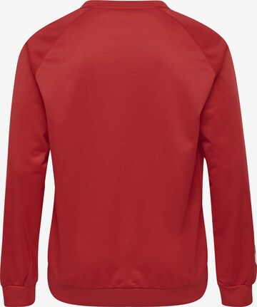 Hummel Sportief sweatshirt 'Poly' in Rood