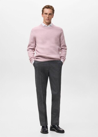 MANGO MAN Pullover 'Parky' in Pink