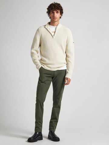 Pepe Jeans Slim fit Chino Pants 'CHARLY' in Green