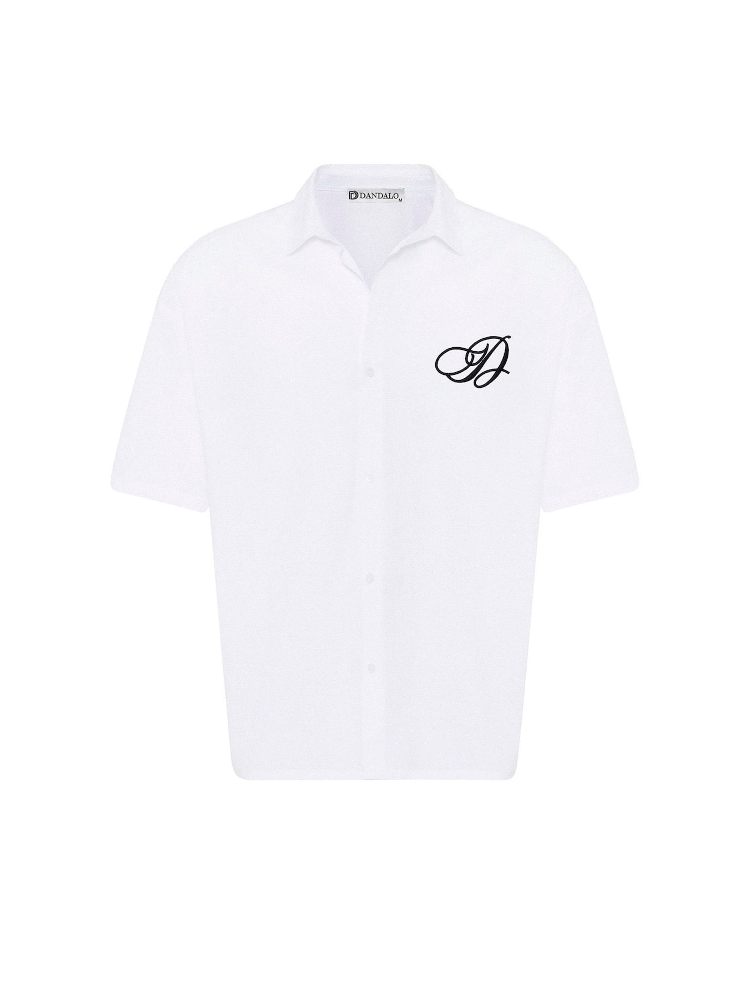 Dandalo Comfort Fit Πουκάμισο σε λευκό: μπροστά