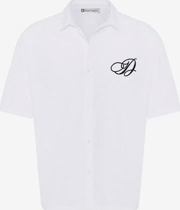 DandaloComfort Fit Košulja - bijela boja: prednji dio
