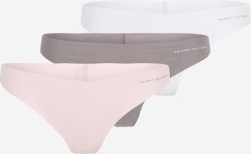 Tommy Hilfiger Underwear Thong in Grey: front