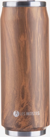 Les Artistes Drinking Bottle in Brown: front