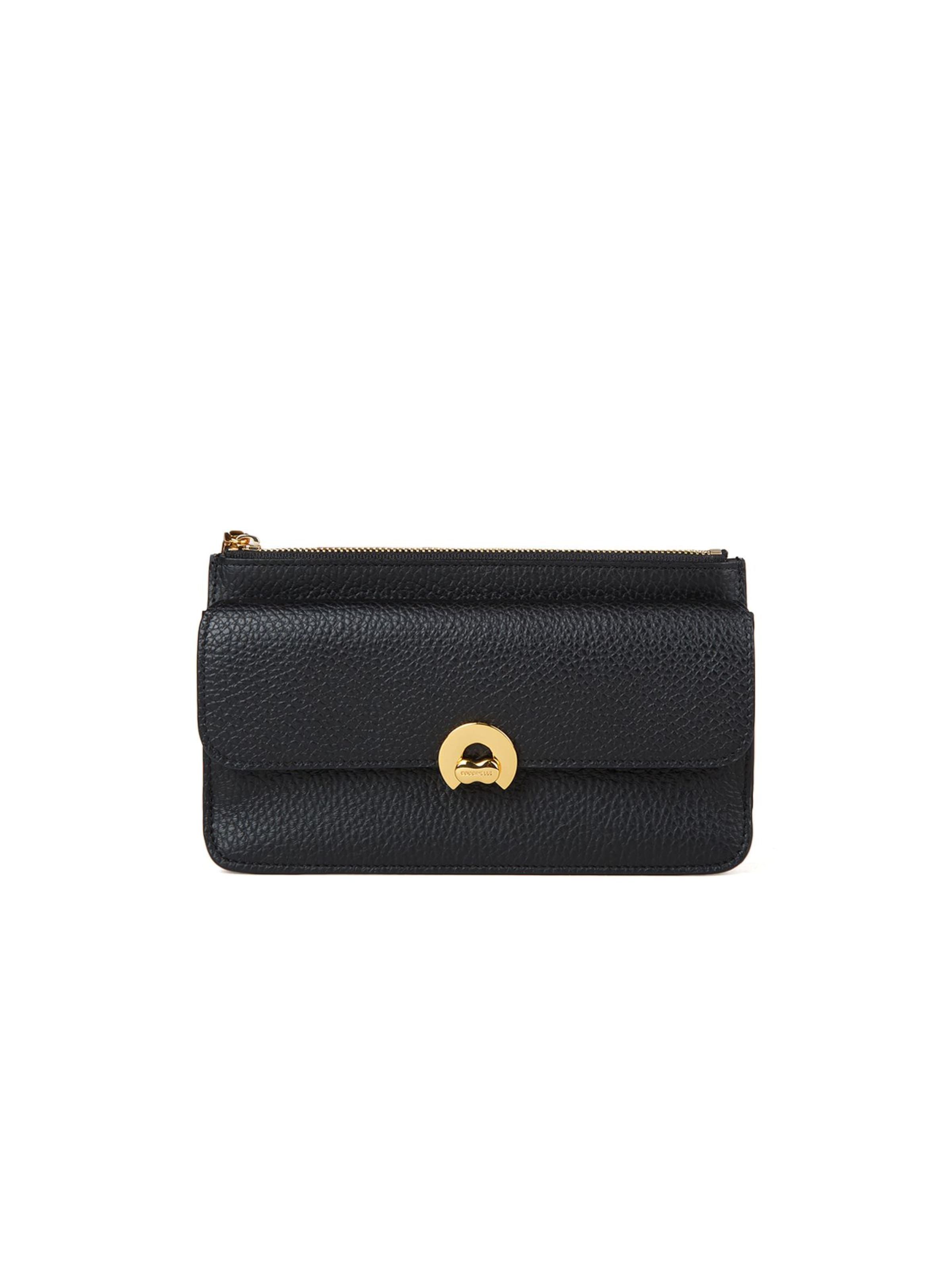 Coccinelle Clutch‌‌ in schwarz, Produktansicht
