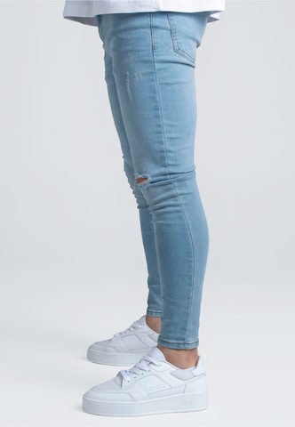 SikSilk Skinny Jeans in Blauw