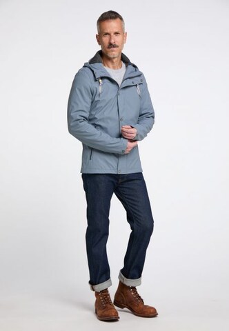 Schmuddelwedda Between-Season Jacket in Blue