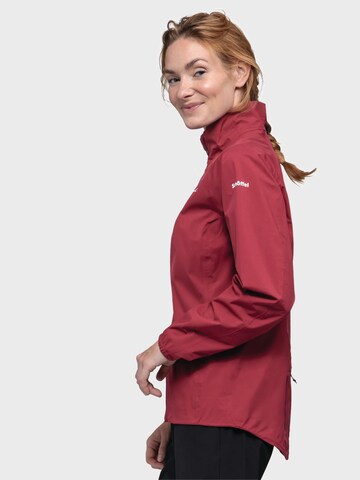 Schöffel Outdoor jacket ' Bike Jacket Style Lurbek WMS ' in Red