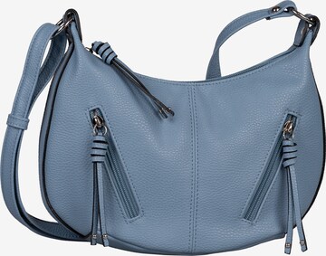TOM TAILOR Crossbody Bag 'Caia' in Blue: front
