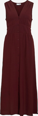 Robe-chemise 'VISkov' VILA en rouge : devant