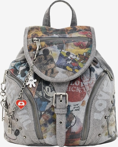 Desigual Batoh, veľkosť One Size - žltá / sivá / červená, Produkt