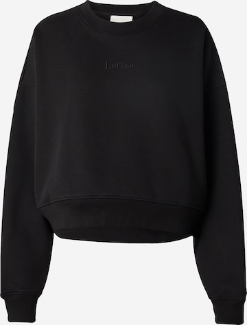 Sweat-shirt 'Antonietta' LeGer by Lena Gercke en noir : devant