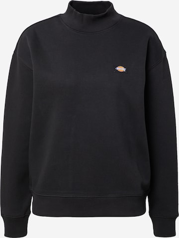DICKIESSweater majica 'Oakport' - crna boja: prednji dio