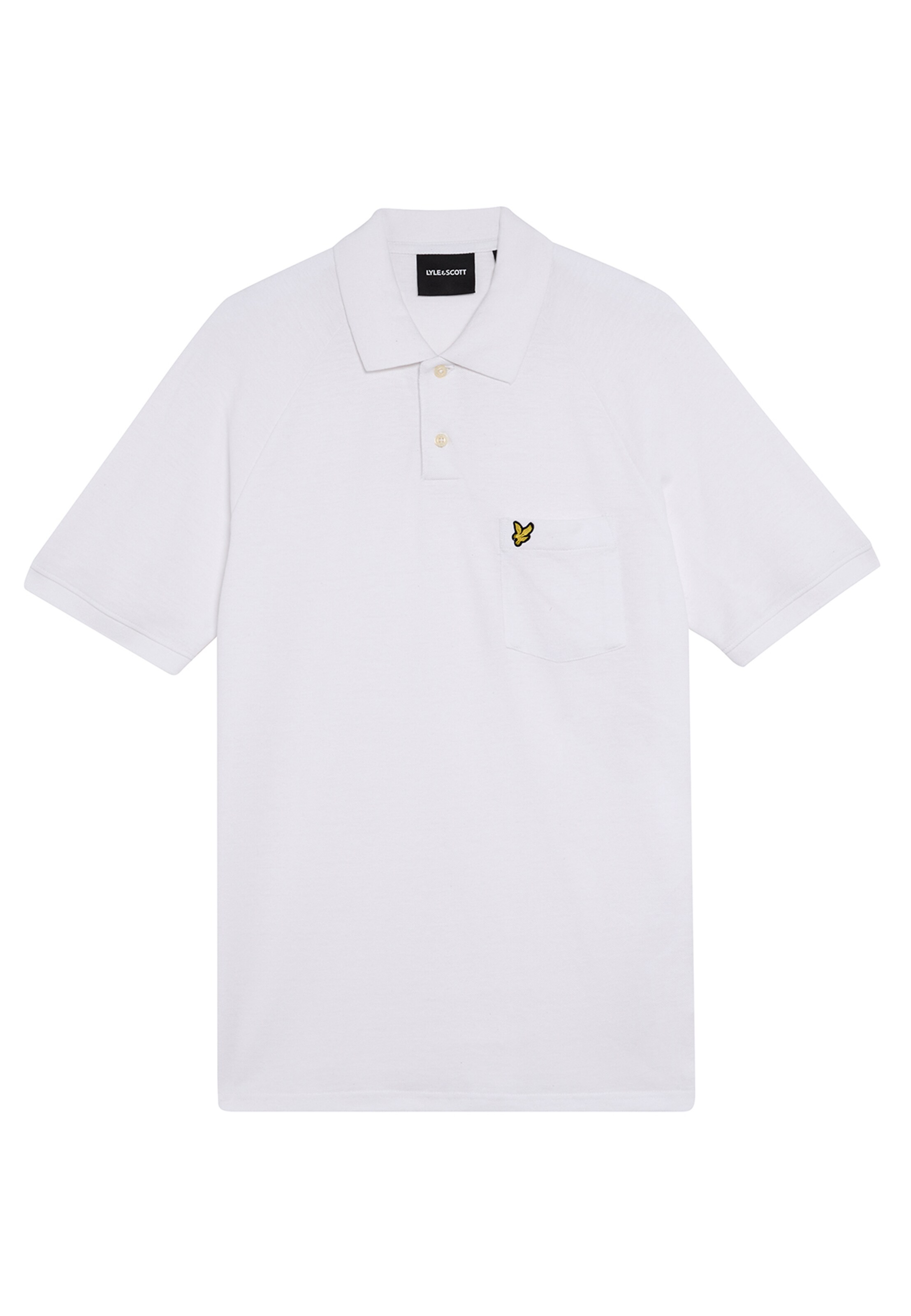 Lyle & Scott Shirt in Wit: voorkant