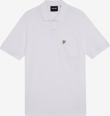 T-Shirt Lyle & Scott en blanc : devant