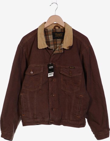 WRANGLER Jacket & Coat in M in Brown: front
