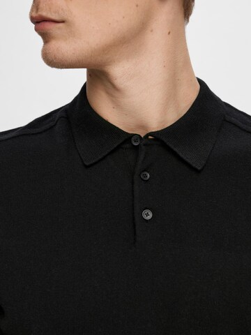 SELECTED HOMME - Pullover 'BERG' em preto
