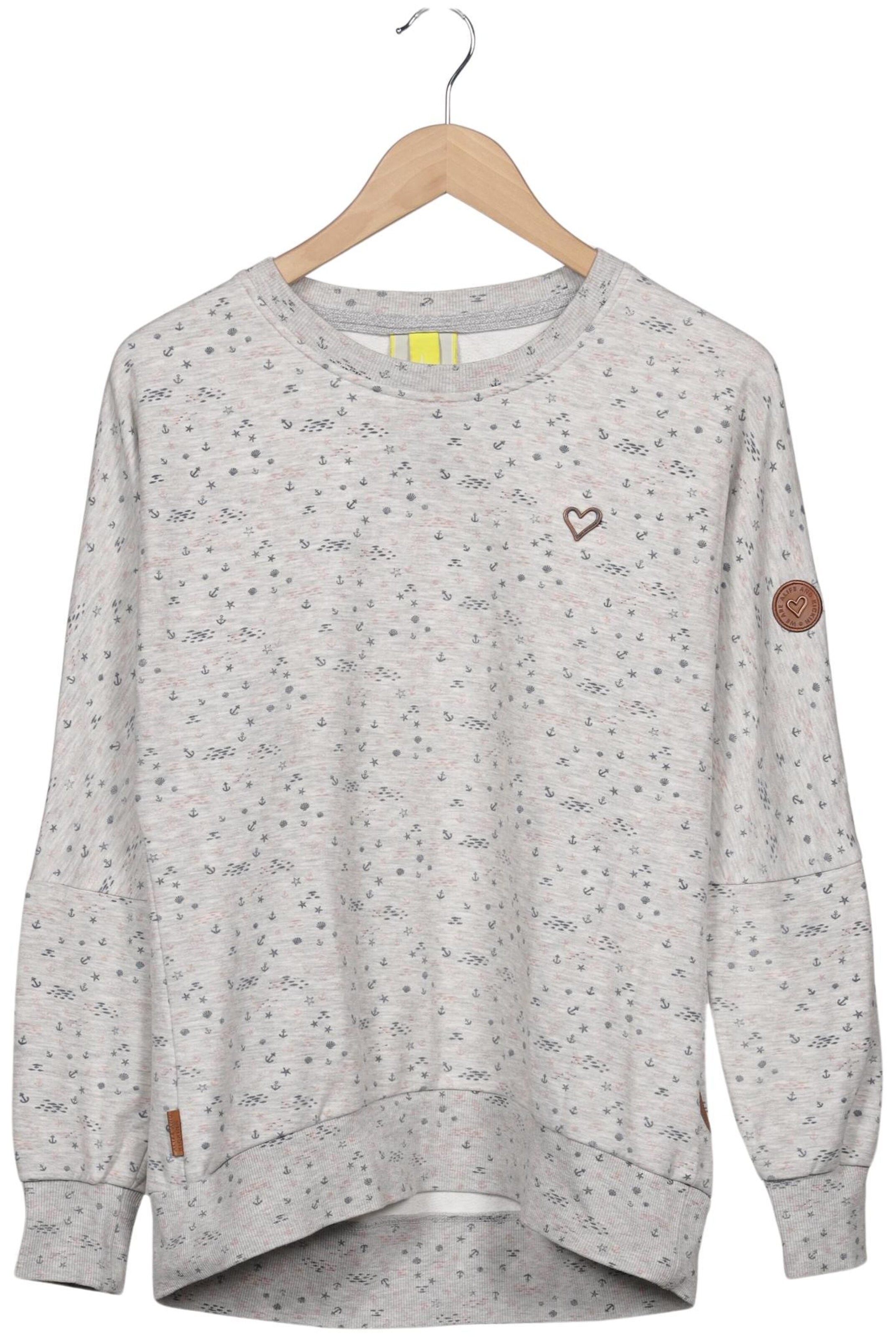 alife & kickin Sweatshirt & Zip-Up Hoodie in L in Grey: front