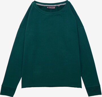 Elbsand Sweatshirt 'Riane' in Green: front