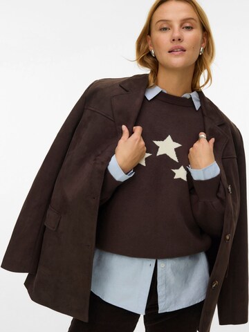 VERO MODA - Jersey en marrón