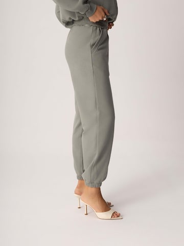 FEMSSY Loose fit Pants 'LAZE SWEATPANTS GREEN' in Green