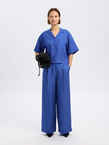 SELECTED Blouse 'SLFLyra' in Blauw