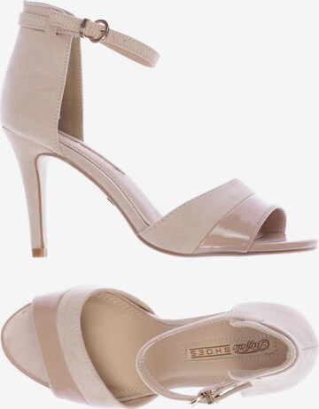 Buffalo London Sandals & High-Heeled Sandals in 37 in Beige: front