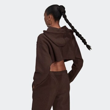 ADIDAS ORIGINALS Zip-Up Hoodie 'Loungewear' in Brown