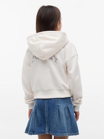 TOMMY HILFIGER Ζακέτα φούτερ σε λευκό