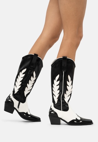 Salinyang Cowboylaarzen in Zwart