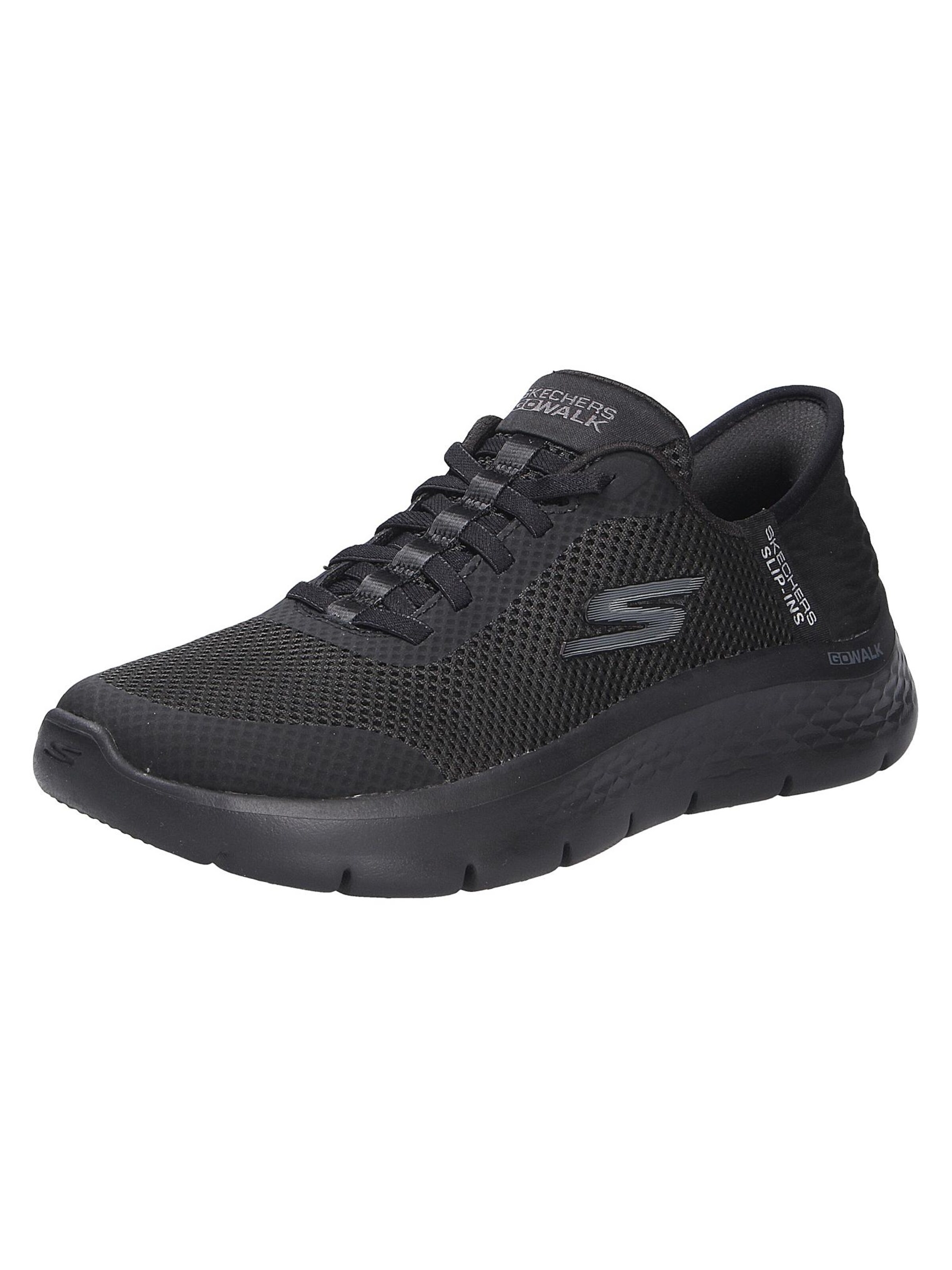 SKECHERS Sneakers 'GO WALK FLEX' in Black: front