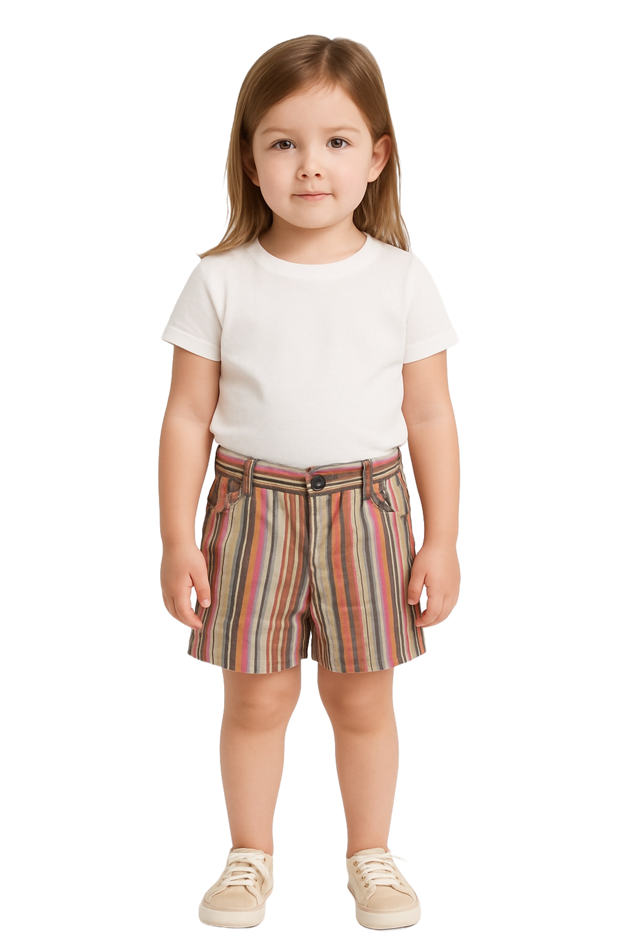 Panço Regular Shorts in Mischfarben: Vorderseite