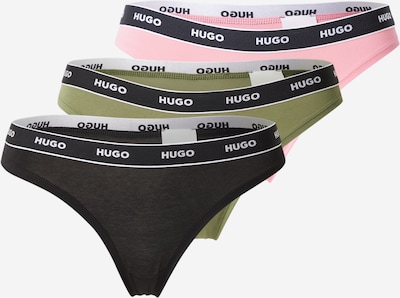 Siaurikės iš HUGO, spalva – alyvuogių spalva / rožių spalva / juoda / balta, Prekių apžvalga